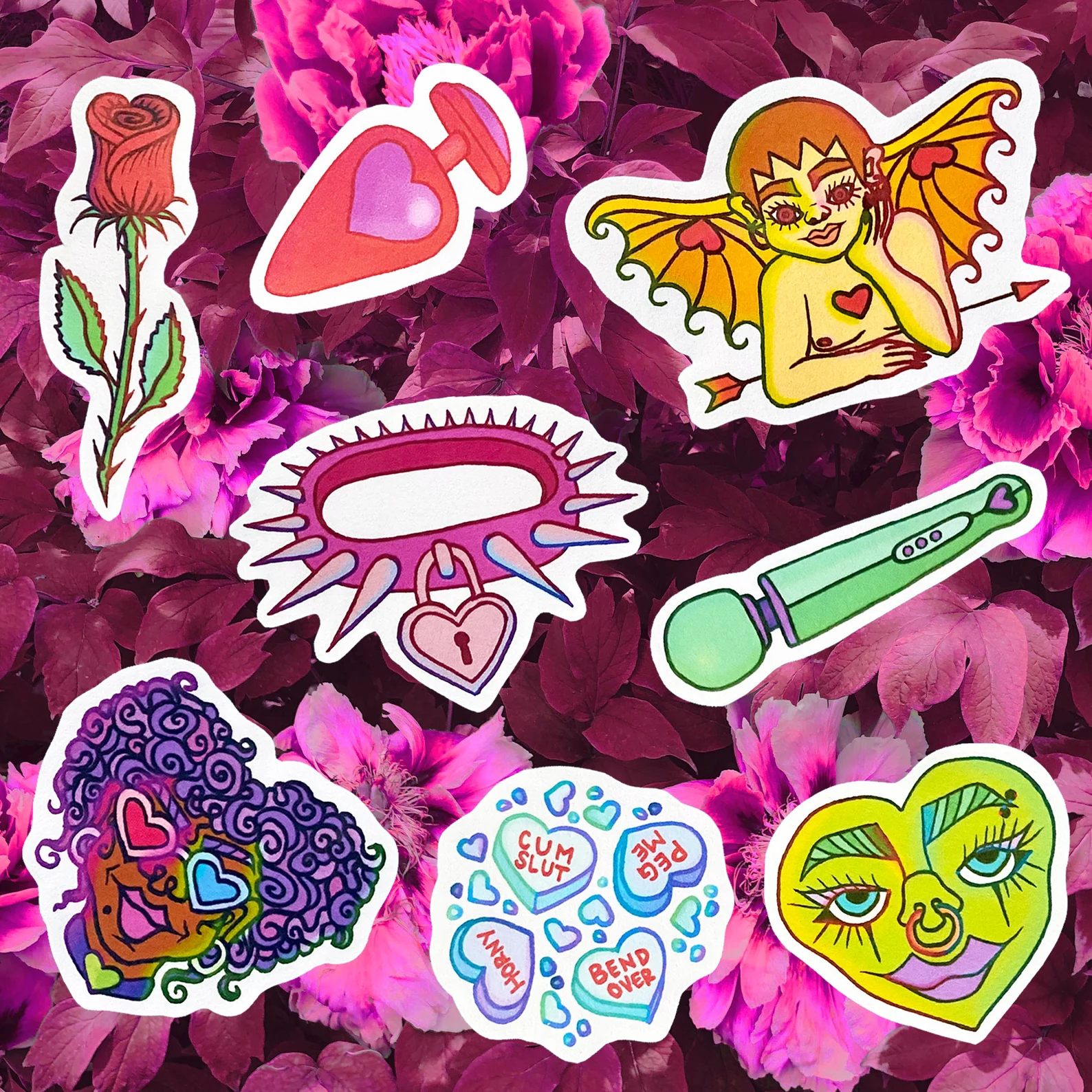 VALENTINES STICKER PACK